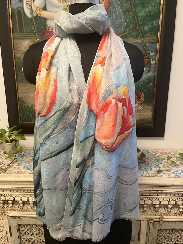 DIGITAL PRINTED SHAWLS & SCARVES MANUFACTURER