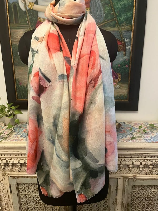 DIGITAL PRINTED SHAWLS & SCARVES MANUFACTURER